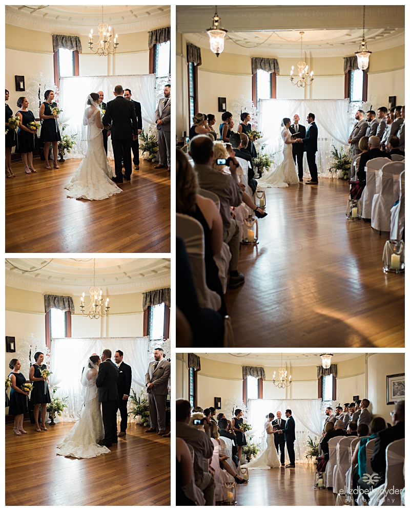 Wedding ceremony in Buffalo, NY
